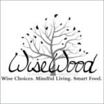 Logo for Wise Wood Farms on a solid white background.