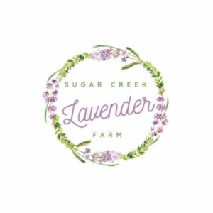 Logo for Sugar Creek Lavender Farm.
